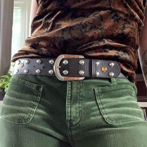 Y2K Orange and Brown Belt